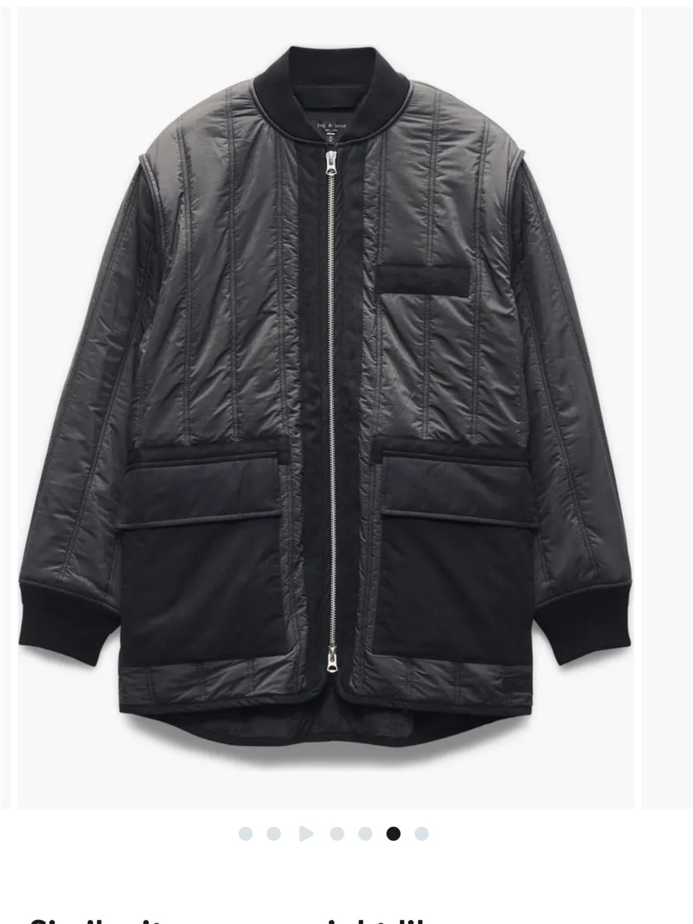 rag & bone Delta Liner Jacket - Picture 8 of 12